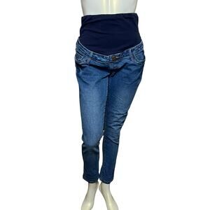 Hybrid & Company Maternity Jeans, Size M,  Stretch Waistband
